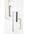 Maner pentru mobilier Lines, L:170 mm, finisaj negru mat