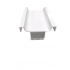 SM 4471 ALB 3M - Profil maner tip U Alb