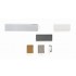 Maner pentru mobilier Way, finisaj alama shadow periata, L:200 mm