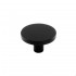 Buton pentru mobilier Como Big, negru mat, D: 41 mm