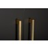 Maner pentru mobilier Graf Mini Long, finisaj alama intunecata periata, L: 1200 mm