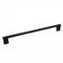Maner pentru mobila Graf Mini, finisaj negru periat, L: 278 mm