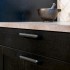 Maner pentru mobilier Lines, L:170 mm, finisaj nichel periat