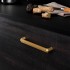 Maner pentru mobilier Lines, L:170 mm, finisaj auriu periat